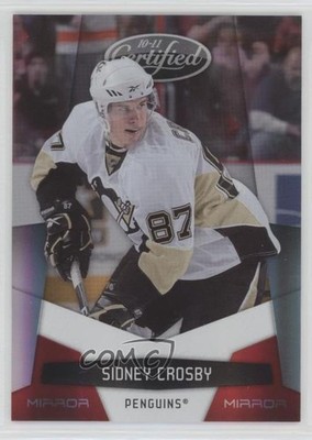 2010-11 Certified Mirror Red 150/250 Sidney Crosby #115 0o5t