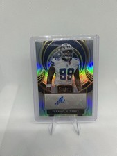 2025 Select NFL Perrion Winfrey Veteran Silver Autograph Dallas Cowboys