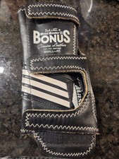 Vtg Dick Weber BONUS Wrist Master II Bowling Wrist Brace Small-RT Leather Retro