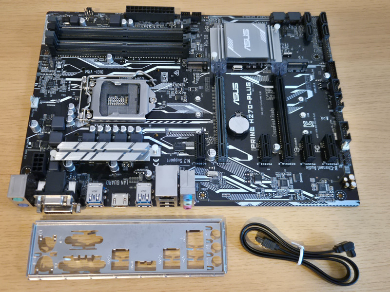 Asus Prime H270-Plus, intel H270 LGA1151 DDR4 M.2 Desktop, Gaming Motherboard