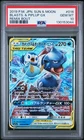 2019 POKEMON JPN SUN & MOON REMIX BOUT #016 BLASTOISE & PIPLUP GX PSA 10