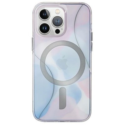 UNIQ Coehl Palette MagSafe Hülle für iPhone 15 Pro, Blau