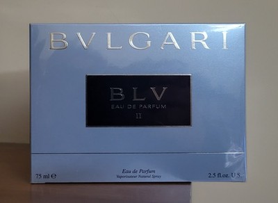 BULGARI BVLGARI BLU BLV II 75 ml Eau de Parfum Vintage VERSIEGELT