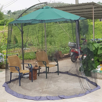 Upgrade?7.5-11ft Patio Umbrella Mosquito Netting, with Double Zipper Door,  | eBay