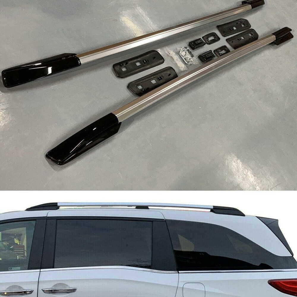 2PCS Roof Rail Racks Fits For Honda Odyssey 2018-2022 Cross Bars Luggage  Carrier