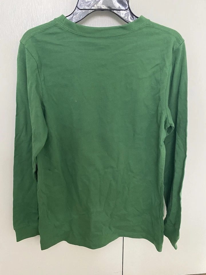 Camisa John Deere verde manga larga para niños talla 10 mediana, nada funciona como Deere Foto 3 de 3