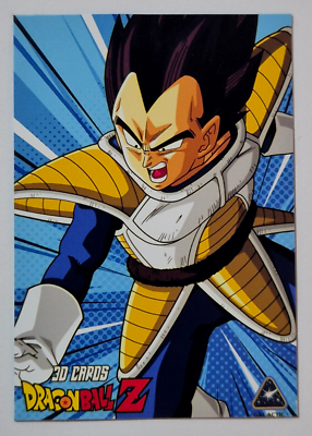 2024 CARD 3D DRAGON BALL Z Capsule Corp #17 VEGETA MVC PERU