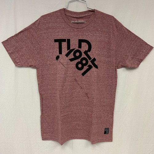 Troy Lee Designs TLD Casual Vintage Spun Out Tee Wine Snow Size Large LG