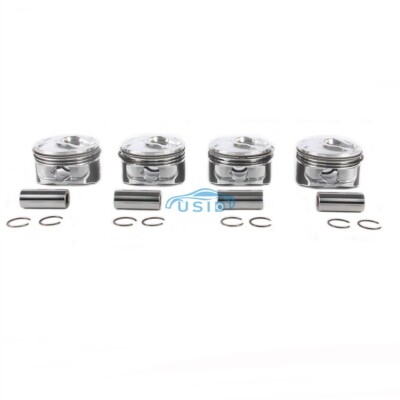 2.0T Pistons & Rings Kit Oversize +0.5 Fit For Buick Chevrolet Saab LNF LHU