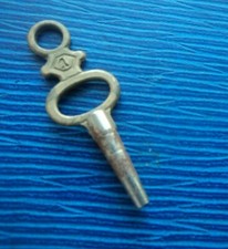 Vintage Pocket Watch RING Key - CHOICE of number 1 number 6