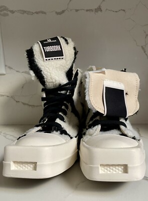 Size 9.5 - Rick Owens x Converse DRKSHDW TURBODRK Chuck 70 High