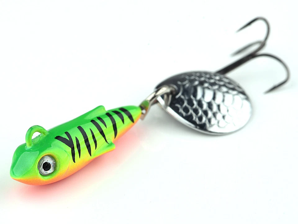 NEUF 2025 SPRO Larva Micro Tailspin 3.5cm 6g Leurre cuillère COULEURS