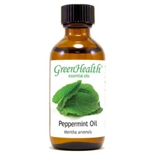 2 fl oz Peppermint Essential Oil 100% Pure - GreenHealth