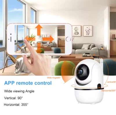 Telecamera YOOSEE di Sicurezza Rileva Movimenti e Audio a infrarossi con Wifi