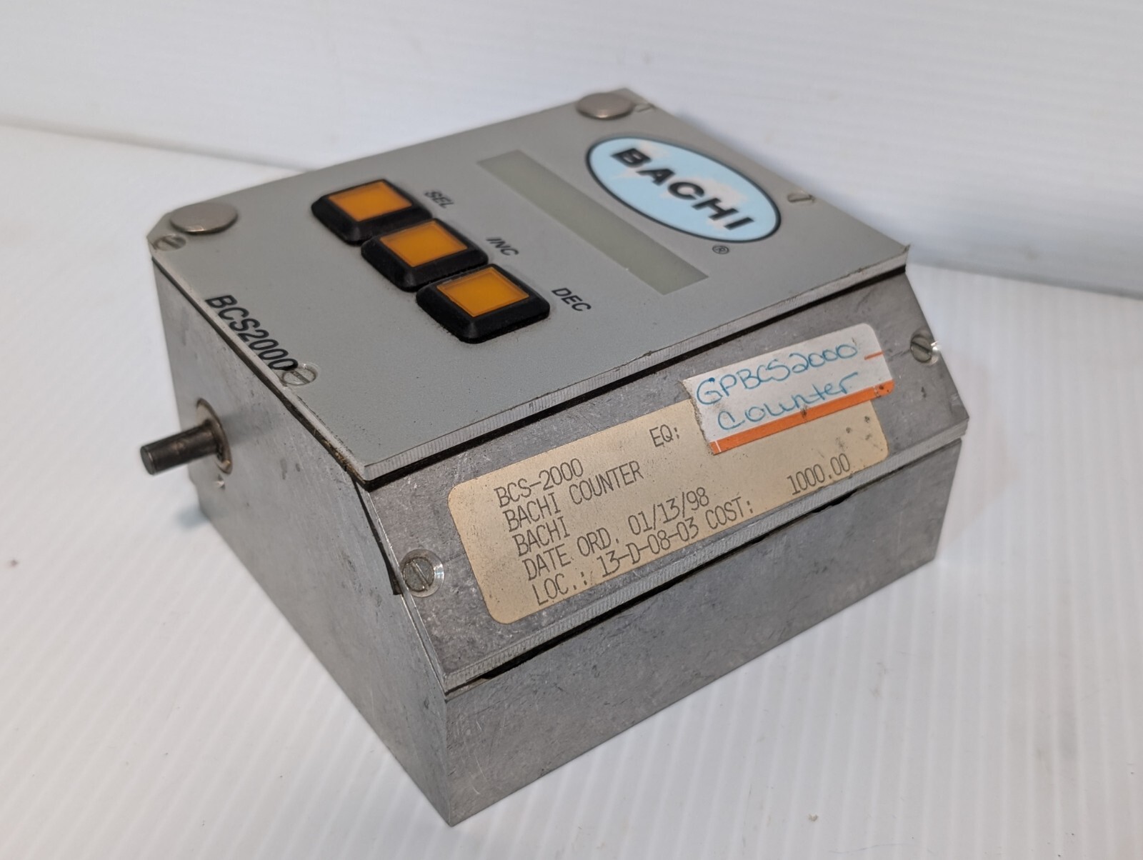 Bachi BCS2000 Programmable Digital Counter, BCS-2000 