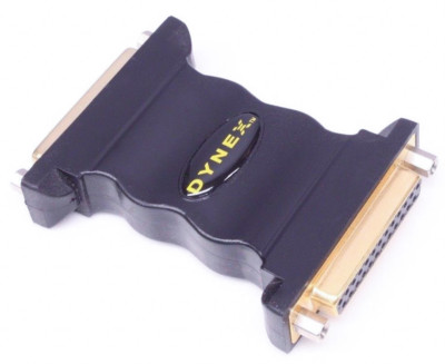 Dynex DB25 Female to DB25 25-Pin Female Gender Changer Converter Adapter