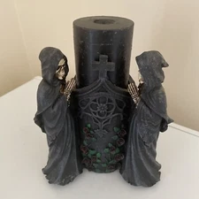 Mystical Creations Skeleton Candle Holder