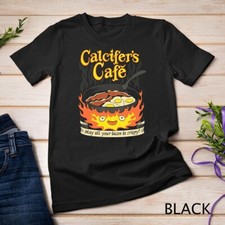 Calcifer's Cafe May All Your Bacon & Eggs Be Crispy Cooking Unisex T-shirt