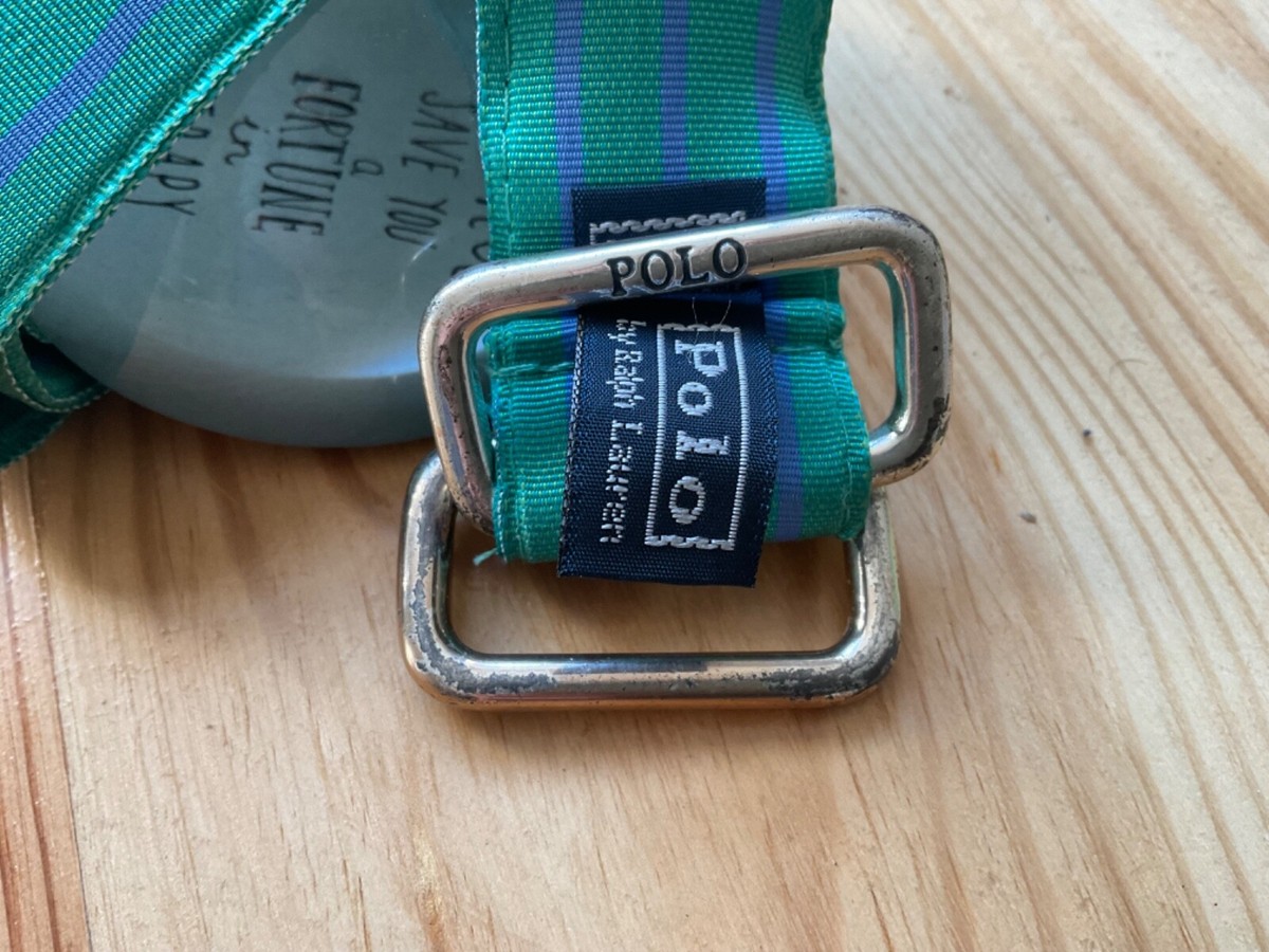 polo ralph lauren textile belt size 97cm | eBay