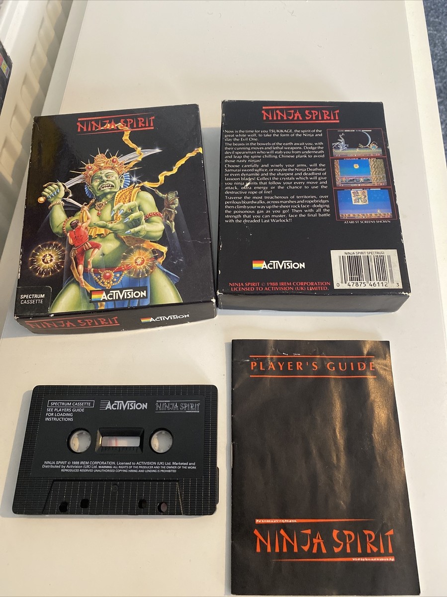 35941 Ninja Spirit - Sinclair Spectrum 48k Game (1988) for sale