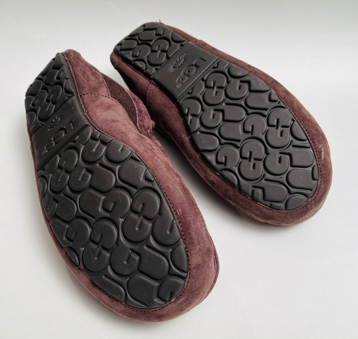 UGG Men’s Ascot Lodge Chestnut Suede Slippers Size US 10 with Box Men main image 2