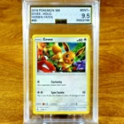 Pokemon SM Hidden Fates Eevee 48/68 AGS Mint+ 9.5 Holo Rare 2019