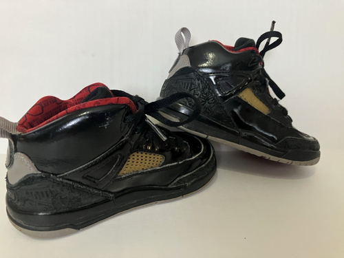 Nike Jordan Spizike Baby Toddler 8C Black/Varsity Red High Top Sneaker - Picture 11 of 17