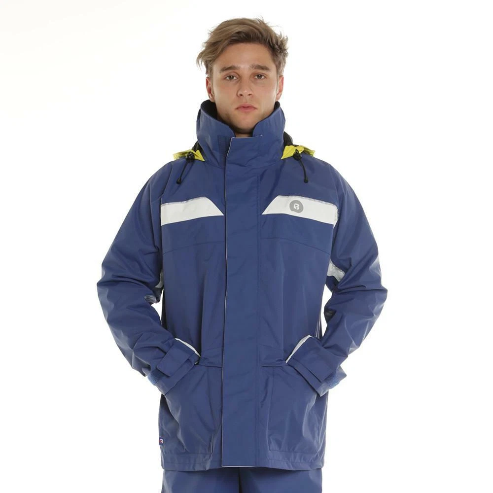 Burke Dry 28 Super Dry Rain Jacket Sailing Wet Weather Jacket Blue