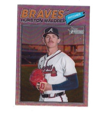 2026 Topps Heritage Chrome Refractor #145 Hurston Waldrep Braves