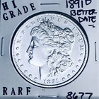 1891 O MORGAN SILVER DOLLAR HI GRADE GENUINE U.S. MINT RARE COIN 8677