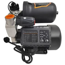 220V Self Priming Water Pressure Booster Pump Stainless Head 400W 2m³/h Flow 35m