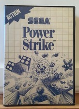 Power Strike Sega Master System SMS CIB Complete Case Manual Mail Order Rare