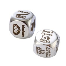 Listing image for 2x Food Dice, Food Decision Maker, Funny, Dice for Date Nights with Husband And