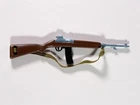 Vintage 1964 Hasbro R GI Joe Blue Steel Brown M1 Carbine W/ Strap Nice