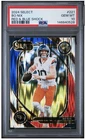 2024 Panini Select - Club Level Bo Nix #221 Red Blue Shock Prizm RC QB PSA 10