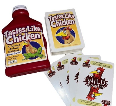 Tastes Like Chicken card game by Patch Products 3-6 players ages 6 & up ** C3