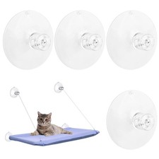 4 Pcs Thick Suction Cup Cat Window Perches Cat Window Hammock Replacement