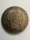 1903-S 50c Barber Silver Half Dollar