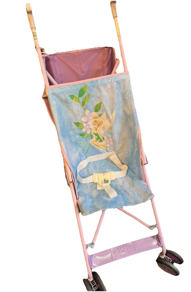 Disney Fairies Tinker Bell Umbrella Stroller by Delta Y2K Foldable Travel Light - Image 3 of 4