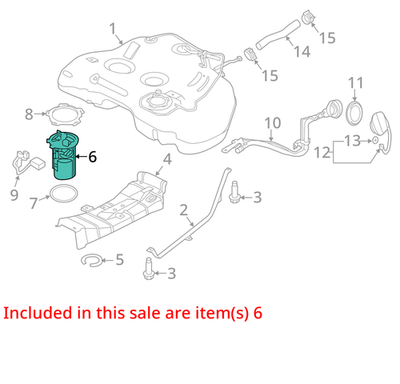 2016 - 2023 Nissan Maxima Fuel Pump Assembly OEM 170404RA0C | eBay