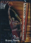1997-98 TOPPS FINEST MICHAEL JORDAN BRONZE FINISHERS W/ PEEL CARD #271