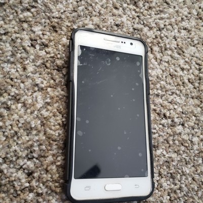 Samsung Galaxy Grand Prime Phone - Cricket - White [EXCELLENT CONDITION]