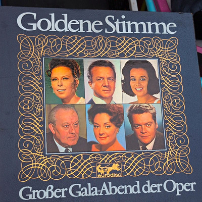 Eurodisc   Goldene Stimme   Großer Gala-Abend der Oper | Schallplatte LP
