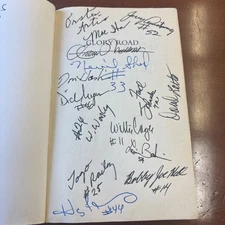 1966 TEXAS WESTERN Don Haskins/ Players Signed Book GLORY ROAD - 15 Autographs