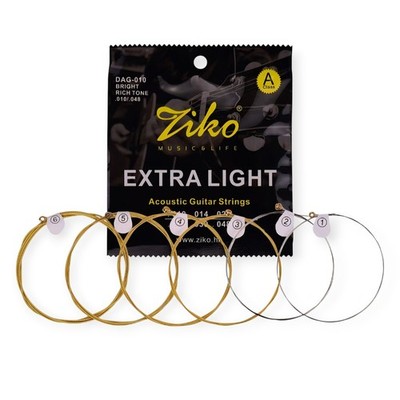 Gitarrensaiten Set Akustische Saiten Extra Light Akustik Gitarre Guitar Strings