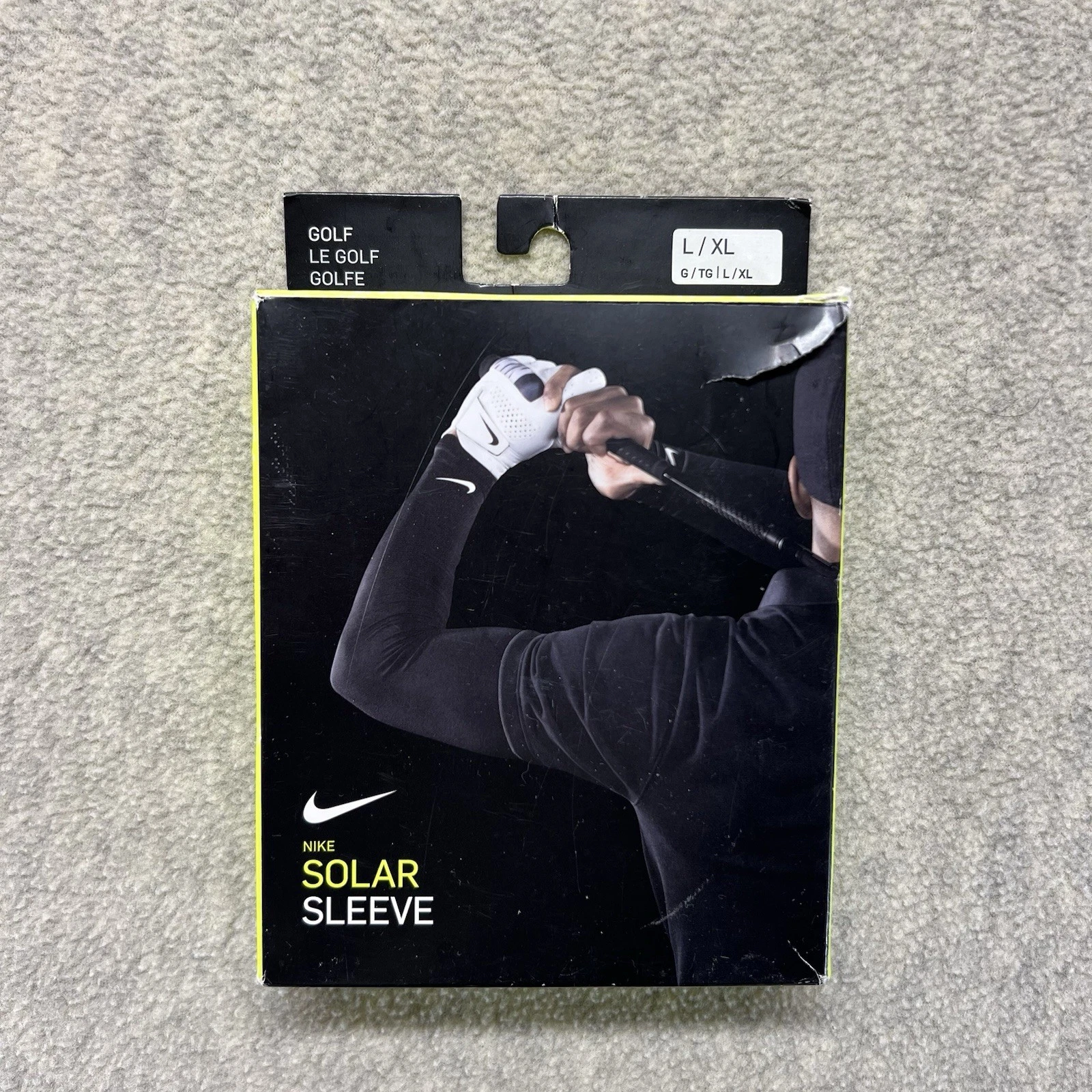 Nike Golf Solar Sleeve Arm Sleeves White L/XL UV Protection NWT
Opens in a new window or tab