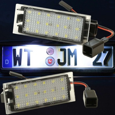 Led Kennzeichenbeleuchtung passend für RENAULT Vel Satis 05-09 | Wind 10-13