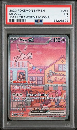 Mew ex graded PSA 5 for sale on eBay