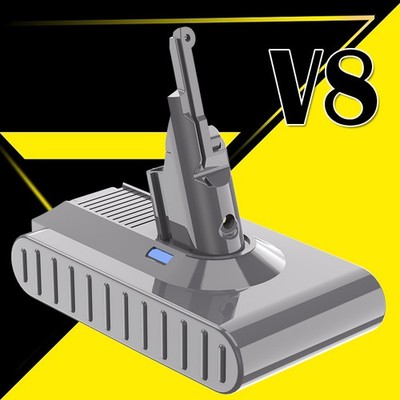 6000mAh Ersatzakku Für Dyson V8 Akku Absolute Animal SV10 Staubsauger Sony Cell