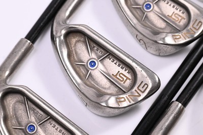 Ping ISI Nickel Eisen / 3-PW+SW / Blue Dot / Regular Flex Aldila 350 Serie